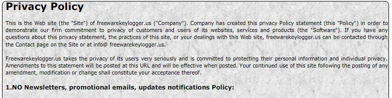 Privacy Policy